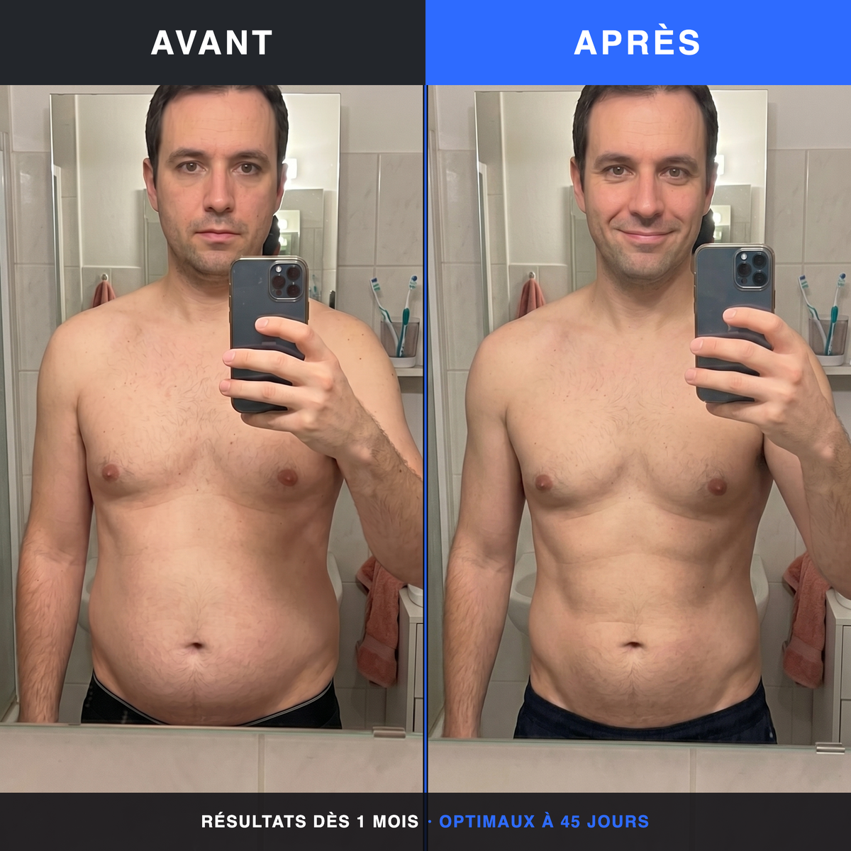Avant / après APLOMB